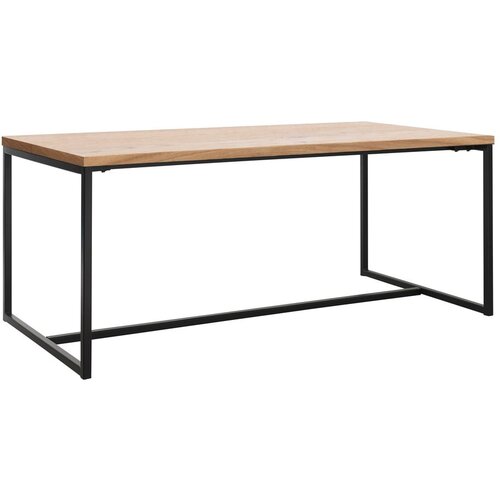 Unique Furniture Blagovaonski stol s pločom stola u dekoru hrasta u prirodnoj boji 90x180 cm Rivoli &amp;ndash; Slike