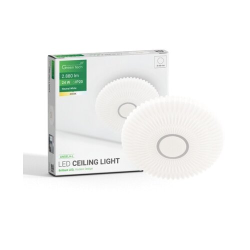 Greentech LED plafonjera 24w 4000k 40 cm ( angela-l ) Slike