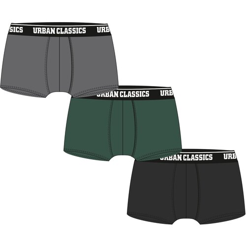 Urban Classics Boxer Shorts 3-Pack Grey+Dark Green+Black Cijene