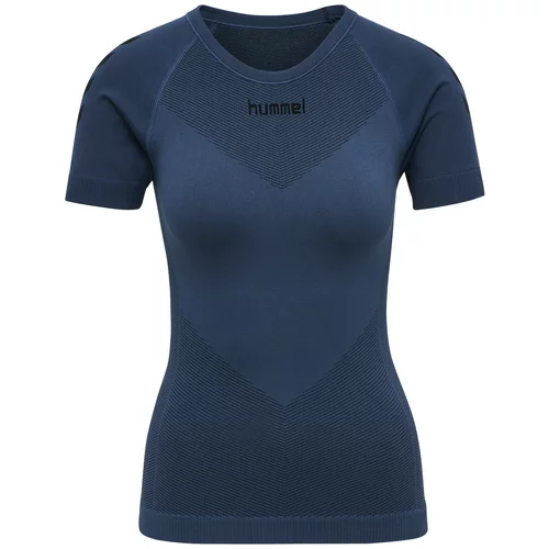 Hummel Funkcionalna majica 'First Seamless' marine / črna