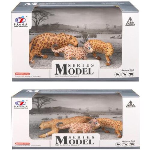  Set divlje životinje Leopardi sa mladuncima 497190 Cene