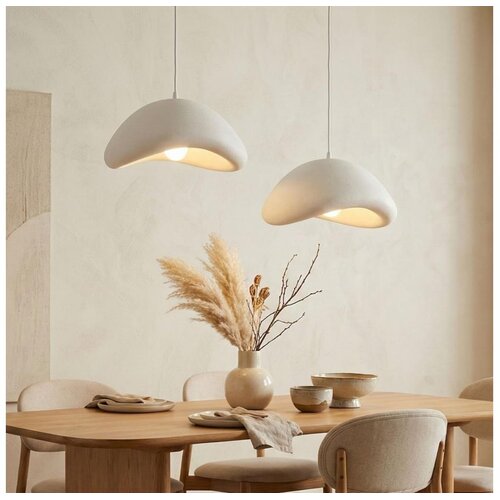 Brilagi Luster na sajli WABI SABI 2xE27/40W/230V, &amp;Oslash; 74 cm, bela Slike