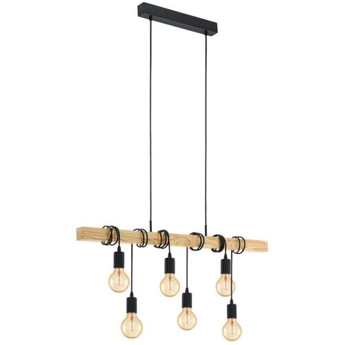 Eglo 78937 - Luster na sajli TOWNSHEND 6xE27/60W/230V Cene