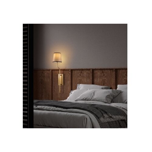 Opviq vall lamp zidna zlatno - braon lampa lumora 15334 Slike