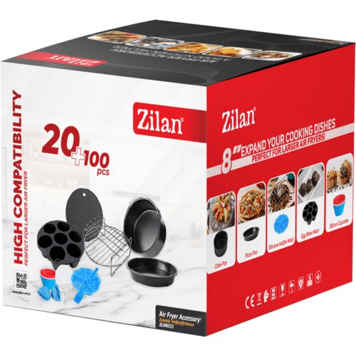 Zilan Dodatna oprema za friteze na vrući zrak, 8&amp;quot; - ZLN8023 Slike