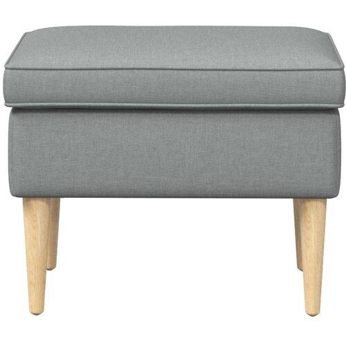  Stolica za noge Svjetlosiva 55 x 35 x 41 cm 100% poliester - Svjetlosiva Cene