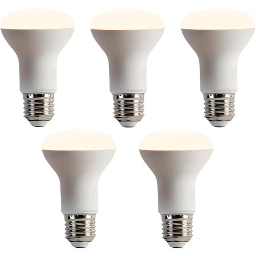LUEDD Komplet 5 zatemljivih LED žarnic E27 R63 6,2 W 520 lm 2700 K Cene