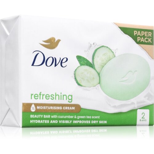 Dove Refreshing trdo milo 2x90 g Slike