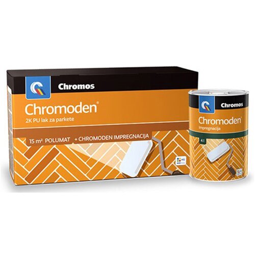  LAK ZA PARKET CHROMODEN 2K PU POLUMAT 15M2 CHROMOS Cijene