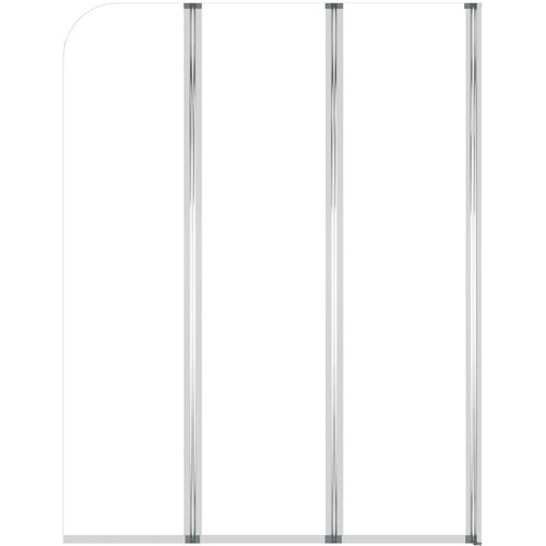  Tu&amp;scaron;-kabine od kaljenog stakla 2 kom 104 x 130 cm prozirne Slike