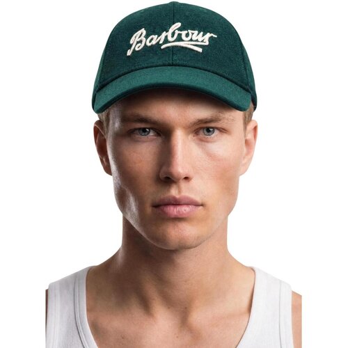 Barbour Kape s &amp;scaron;iltom BOWERY CAP 262MMHA0971 Zelena Slike