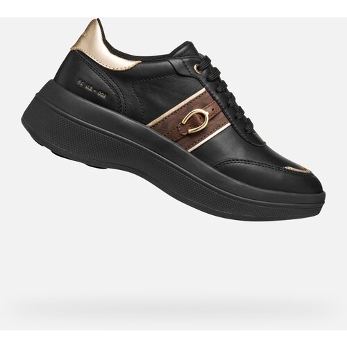 Geox Black women's sneakers Spherica ECUB-3 - Women's Cene