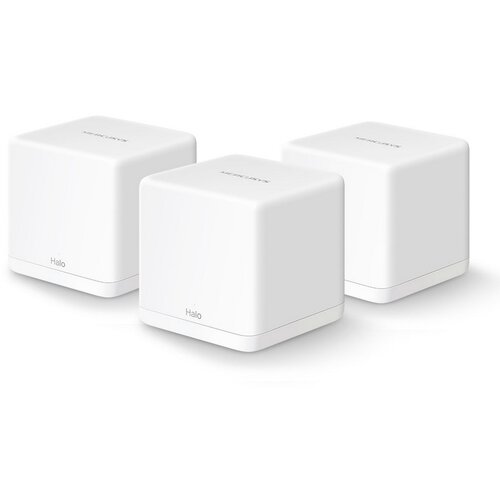 Lan Router Mercusys Halo H30G(3-pack) v1, AC1300 Whole Home Mesh Wi-Fi5 System (62663) Cene