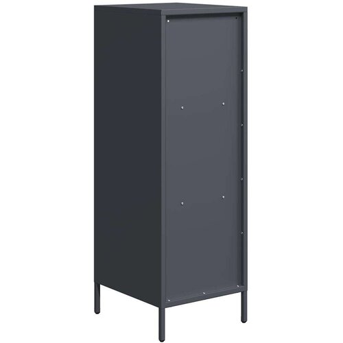 VidaXL Visoka komoda antracit 35x39x103,5 cm od čelika Slike
