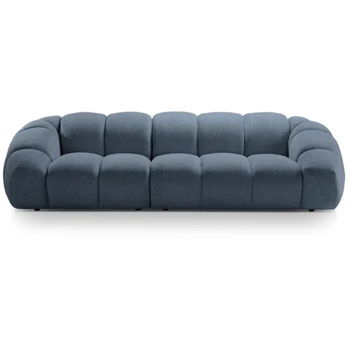 Micadoni Home Plava baršunasti sofa 294 cm Diana –