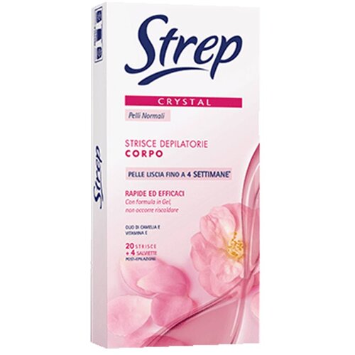STREP Crystal trake za depilaciju tela 20kom Cene