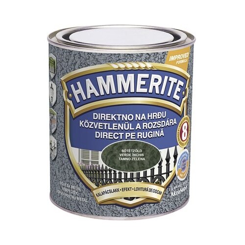HAMMERITE 3u1 Efekt lak za metal 0,75l, Tamno Zeleni Cene