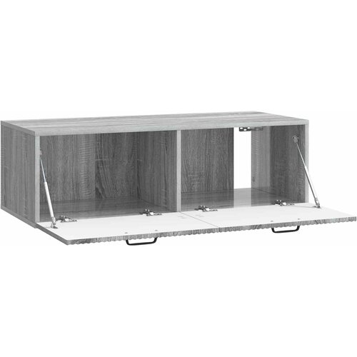  ormar za zid Siva sonoma 98 x 41 x 30 cm Konstruirano drvo Slike