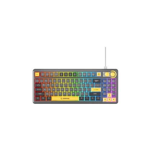  Tastatura gaming RAMPAGE Cyclone Gray/Black/Yellow USB Cijene