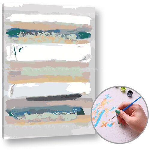  Slikanje po brojevima APSTRAKTNE SKICE - male težine | low difficulty Cijene