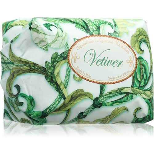 Saponificio Artigianale Fiorentino Vetiver Perfumed Soap naravno trdo milo 200 g Slike