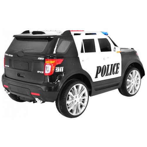  Auto na akumulator SUV Police - crni Slike