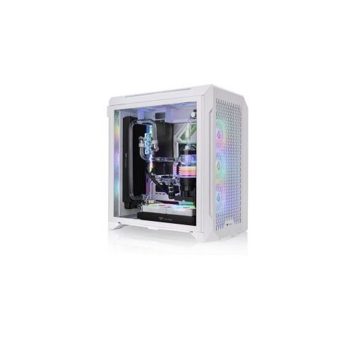 Thermaltake CTE C700 Air Snow Mid tower, tempered glass, 3x 140mm CT140 fans Slike