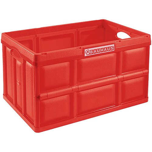 BAUHAUS sklopiva kutija (D x &amp;Scaron; x V: 58,5 x 39 x 32,5 cm, 62 l, Crvene boje) Slike