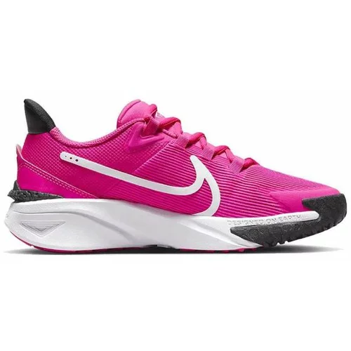 Nike Čevlji Star Runner 4 Nn (Gs) DX7615 601 Fierce Pink/White/Black
