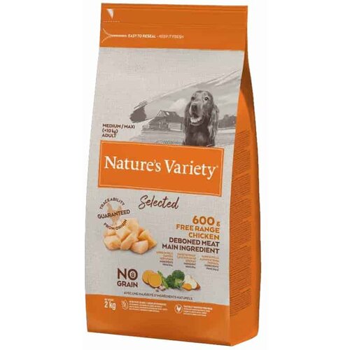 Nature&amp;rsquo;s Variety Hrana za pse Selected Medium/Maxi Adult, Piletina Slike