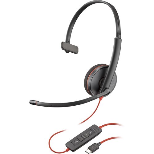 HP Casque Poly Blackwire 3210 monoaural avec r&eacute;duction de bruit, (5000530187) Cene