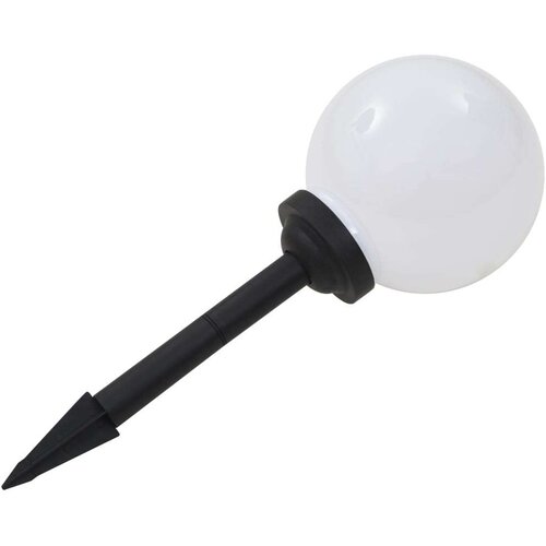 VidaXL Zunanje solarne svetilke 3 kosi LED okrogle 20 cm RGB Slike