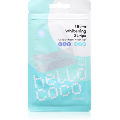 Hello Coco Ultra Whitening Strips trakice za izbjeljivanje zuba 5 kom Cijene