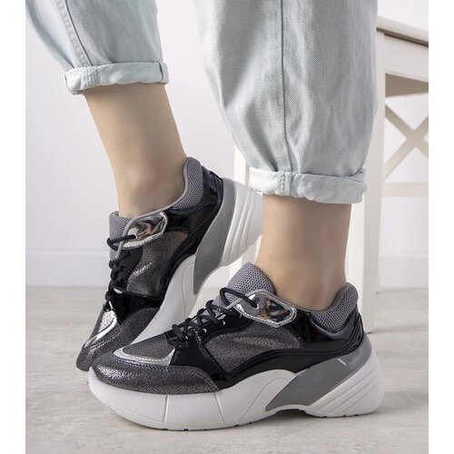 Gemre Black platform sneakers Rude Cene