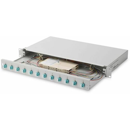 Digitus Fiber optic splice box, 1U, equipped, 12x LC DX, OM3 Cijene