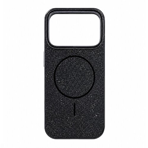 Apple Silikonski ovitek LUXURY z Magsafe za iPhone 17 - črn z ble&scaron;čicami Cene
