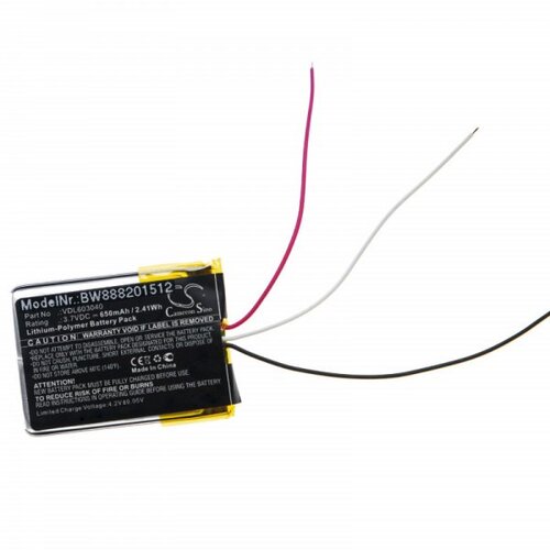 VHBW Baterija za Marshall Major II / Major III, Tip B, 650 mAh Cene