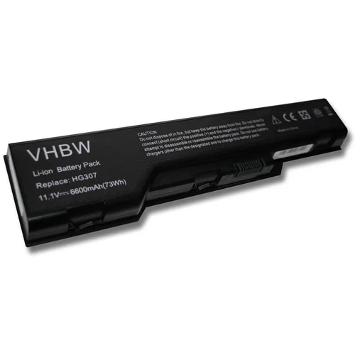 VHBW Baterija za Dell XPS M1730, 6600 mAh