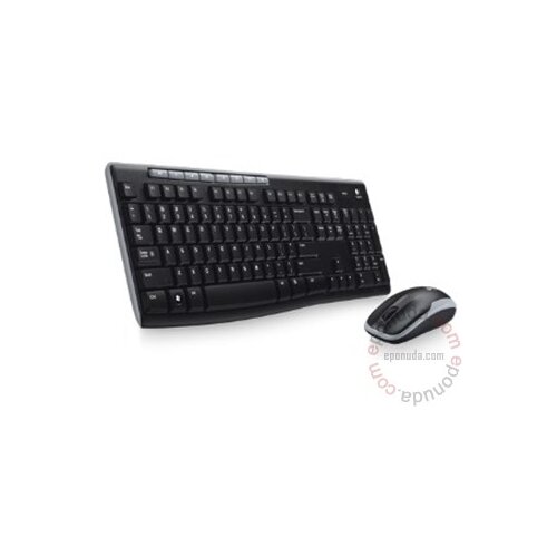 Logitech Wireless Combo MK260 USB YU tastatura Slike