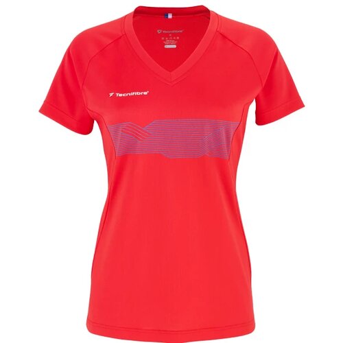 Tecnifibre D&amp;aacute;msk&amp;eacute; tričko F2 Airmesh Red 2017 M Slike