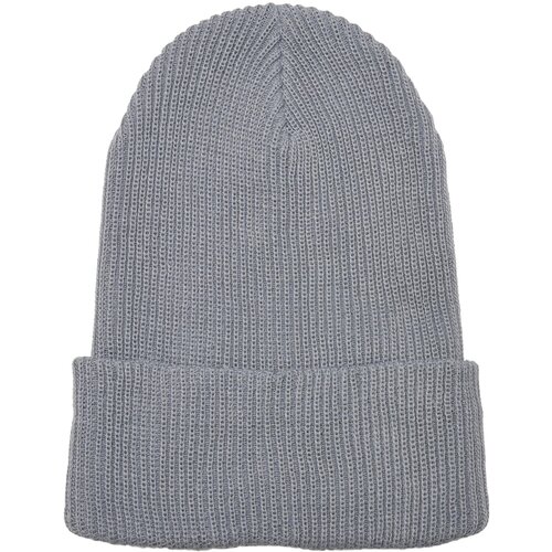 Flexfit Ribbed knit cap made of recycled yarn grey Slike