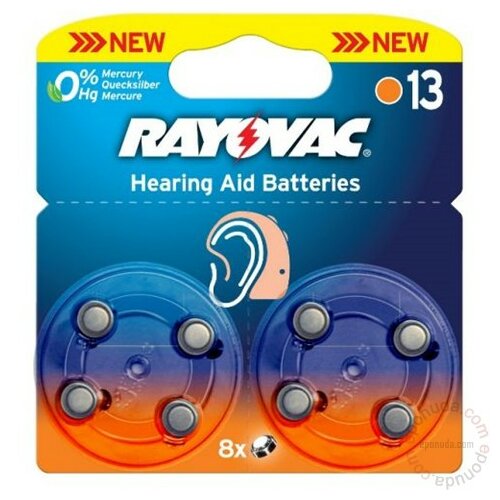 Varta Hearing Aid V13 (slušna ) baterija za digitalni fotoaparat Slike