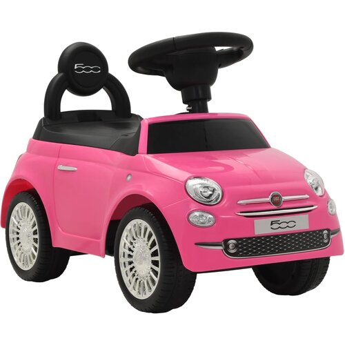 vidaXL Otroški avtomobil Fiat 500 roza barve Cene