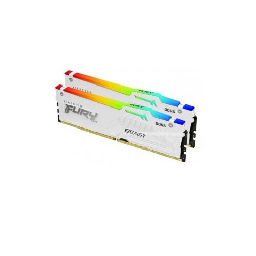 Kingston 32GB 6000MHz DDR5 W.White RGB, Fury Beast, CL36,288-pin, EXPO, XMP Cijene