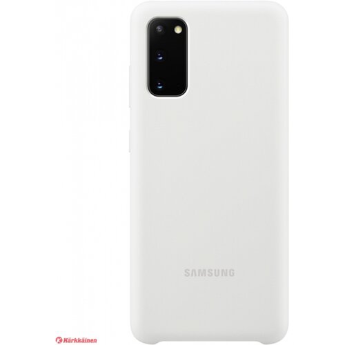 Samsung original silikonski ovitek ef-pg980twe za galaxy s20 g980 - bel Cene