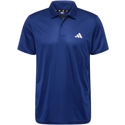 Adidas Tehnička sportska majica tamno plava / bijela