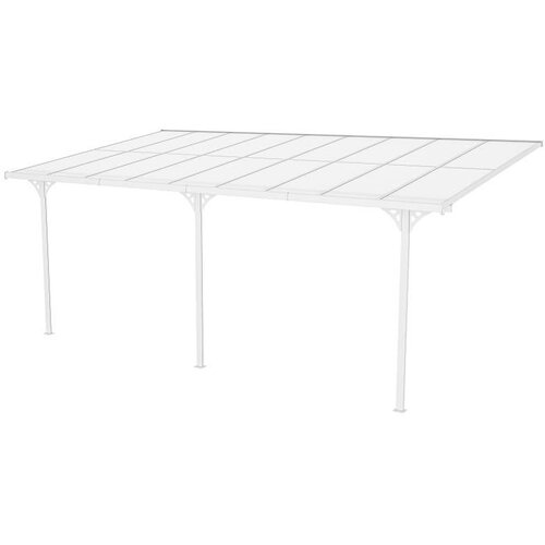 WESTMANN Nadstre&amp;scaron;nica za terasu - 556x300 cm (16 68 m&amp;sup2;) - Bijela - BRANDED IN GERMANY Slike