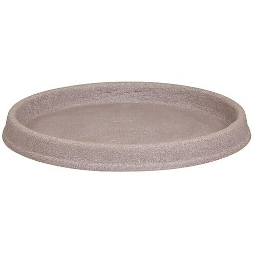 GELI Podložak za teglu za cvijeće (Vanjska dimenzija (ø x V): 38 x 3,5 cm, Plastika, Taupe) Cijene