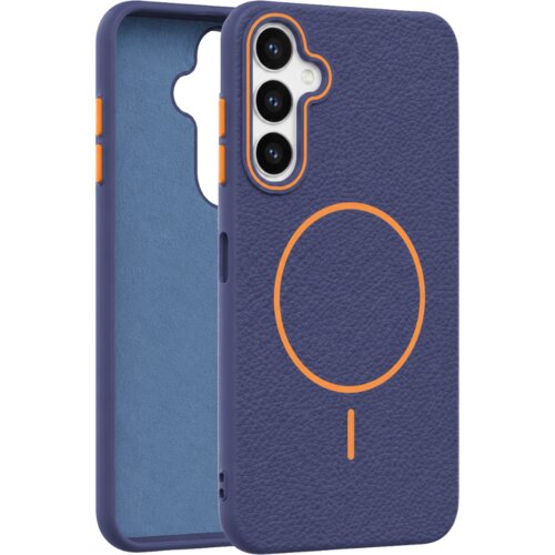 Samsung Leather Grip MagSafe maska za Galaxy A26 - Ljubičasta Cene