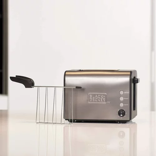 Black & Decker toaster iz nehrđavog čelika 900 w bxtoa900e